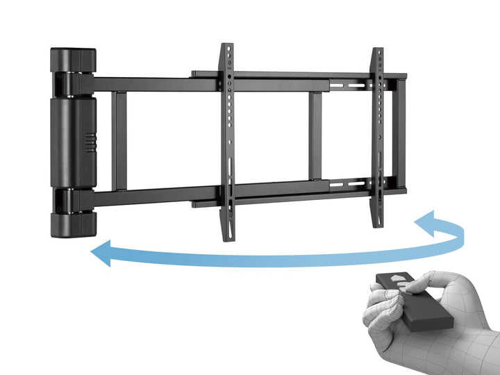 MULTIBRACKETS - TV Wandhalterung mit Motor und Fernbedienung für TV. Ref. Motorswingarm XL Large