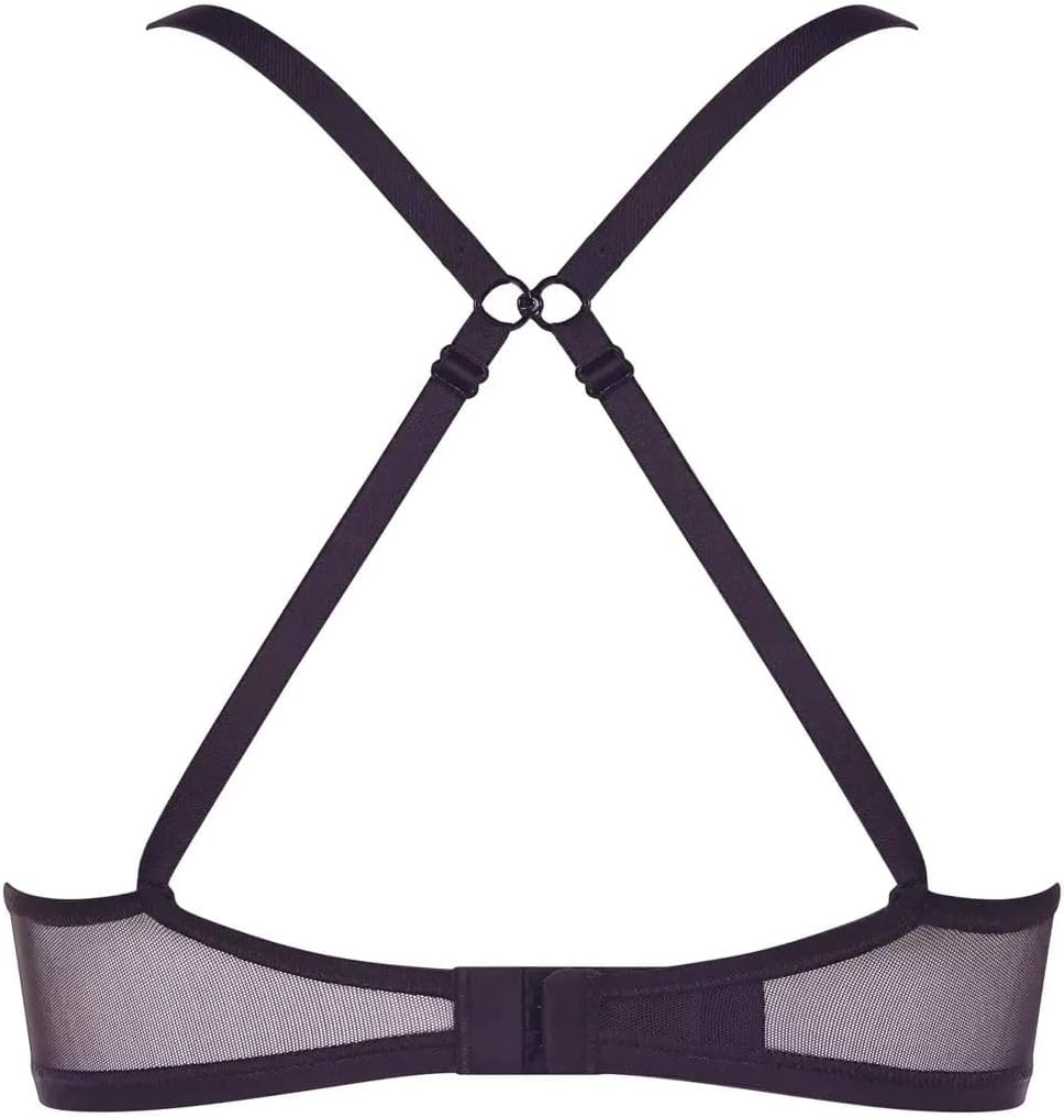 Sloggi Damen Soft Adapt Pu Gepolsterter BH, Undurchsichtige XS Blueberry, XS Blueberry