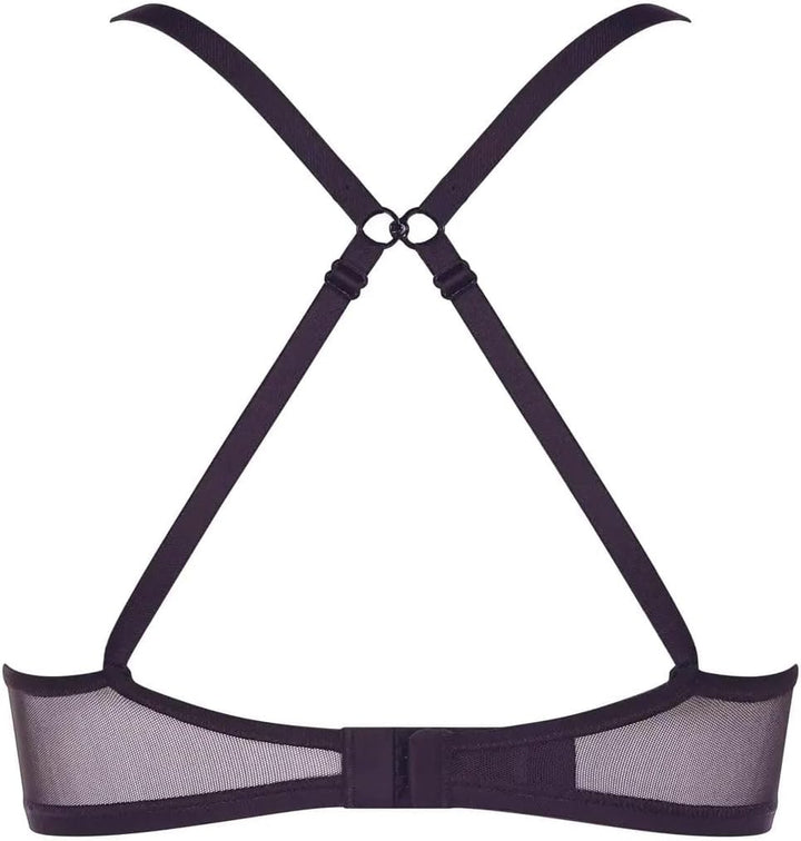 Sloggi Damen Soft Adapt Pu Gepolsterter BH, Undurchsichtige XS Blueberry, XS Blueberry