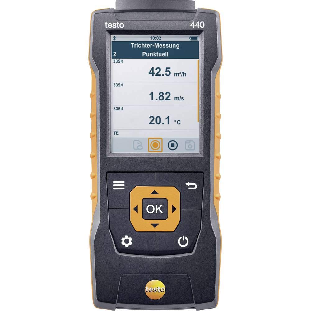 Testo AG 0563 4405 440 CO₂-Set mit Bluetooth, Schwarz testo 440 CO₂ Kit mit Bluetooth, testo 440 CO₂