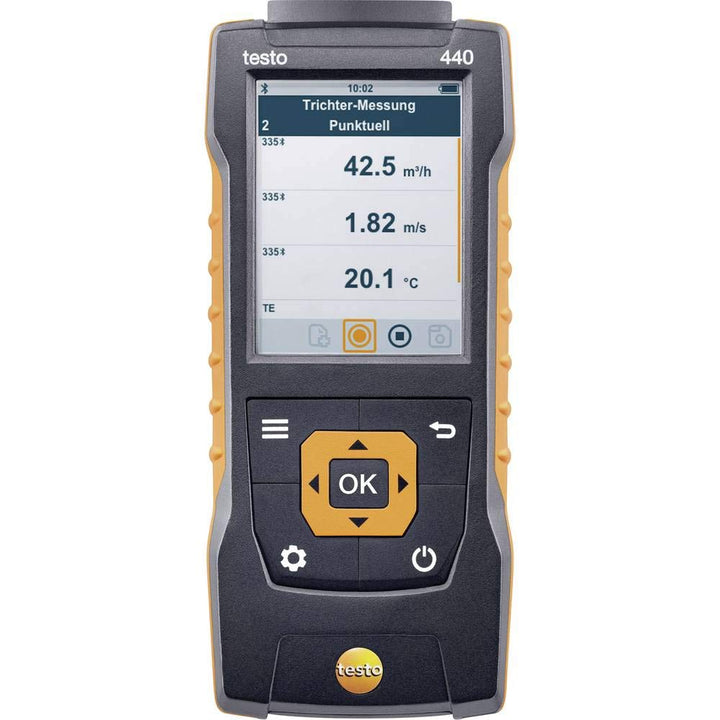 Testo AG 0563 4405 440 CO₂-Set mit Bluetooth, Schwarz testo 440 CO₂ Kit mit Bluetooth, testo 440 CO₂