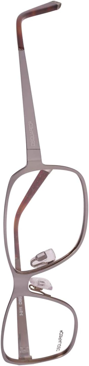 DSquared DQ5057 56015 Dsquared2 Brillengestelle Dq5057 015 56 Rechteckig Brillengestelle 55, Gunmeta