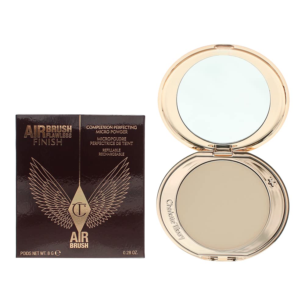 Charlotte Tilbury Nachfüllbare Airbrush Flawless Finish | 8 g | Fair Fair 8 g (1er Pack), Fair 8 g (