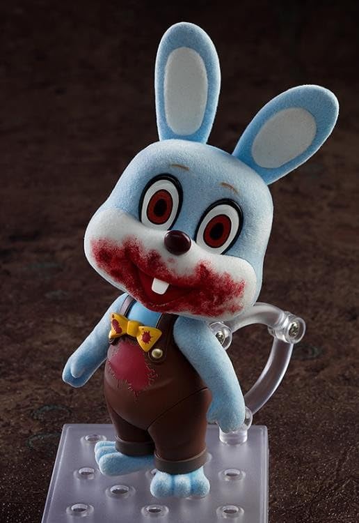 Good Smile Silent Hill 3: Robbie The Rabbit (Blue Ver.) Nendoroid Action Figure,Multicolor