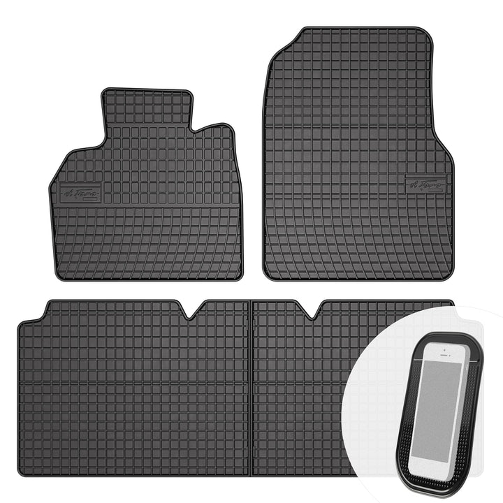 Gummimatten Auto Fussmatten Gummi Automatten Passgenau 4-teilig Set - passend für Renault Espace IV