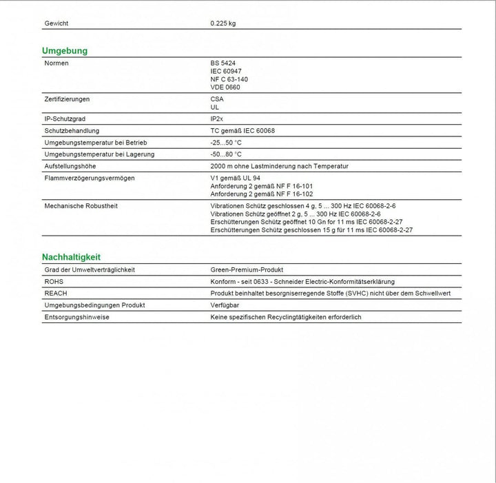 Schneider CA3KN40BD TeSys K DC-Spulensteuerrelais, 24 V, weiss, Satz mit 10 Stück 4NO 24 V, 4NO 24 V