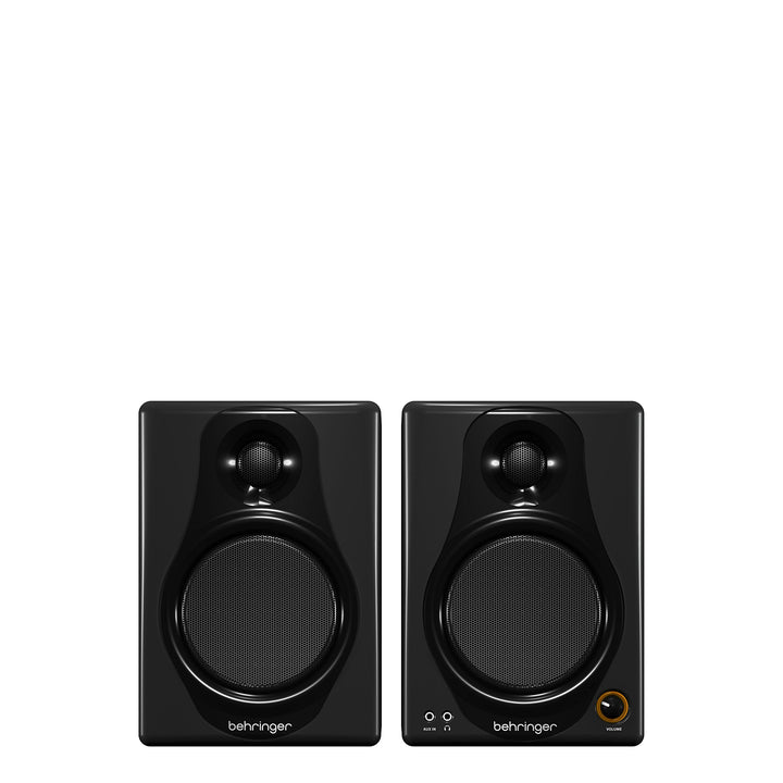 Behringer MEDIA 40USB Hochauflösender 150-Watt-Bi-Amping-Digital-Monitorlautsprecher mit USB-Eingang