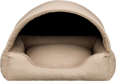 Bjird Hundebett & Hundehütte in einem - Hundehaus mit Dach für kleine und mittelgrosse Hunde - Hunde