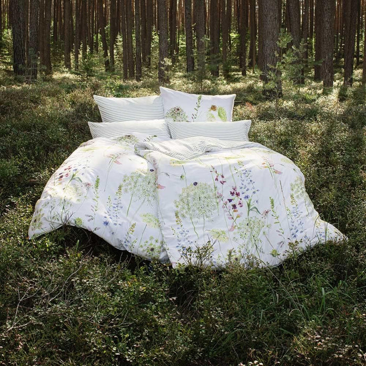 ESTELLA Bettwäsche Meadow | grün 155x200 + 80x80 Grün, 155x200 + 80x80 Grün