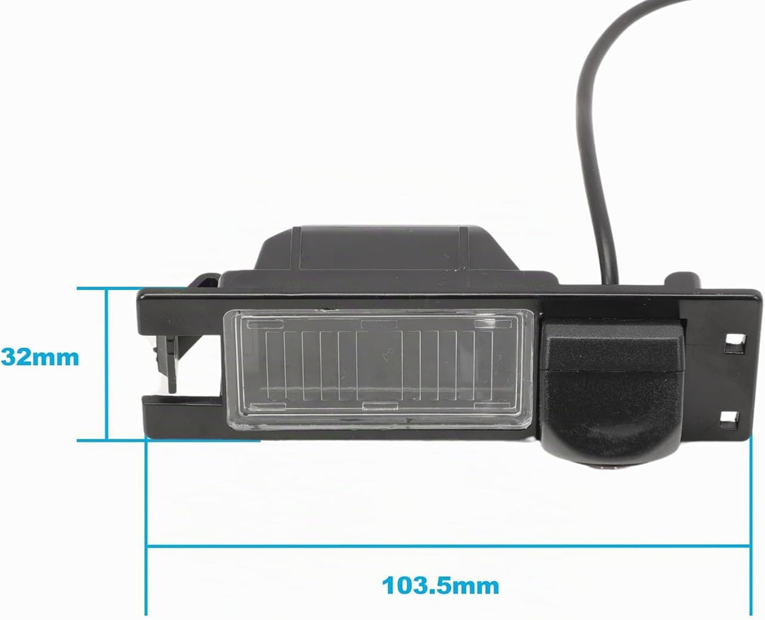 AHD 1080p Einparkkamera Rückfahrkamera mit Nachtsicht Wasserdicht für Insignia Meriva B Tigra B Vect