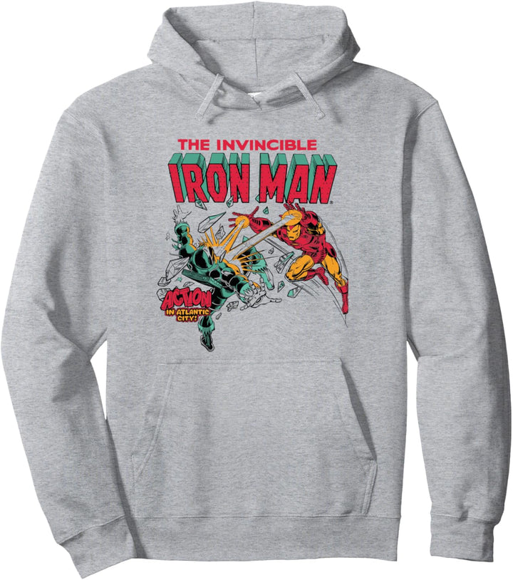 Marvel Iron Man Blast Pullover Hoodie