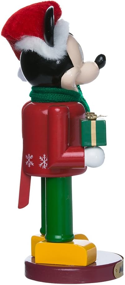 Kurt S. Adler 10-Inch Nutcracker Kurt Adler Nussknacker, Mickey Mouse, 25,4 cm, Mehrfarbig, Standard