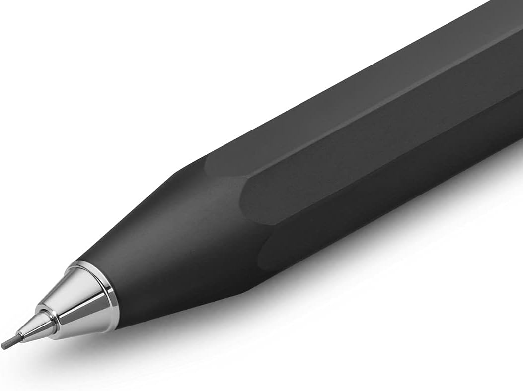 Kaweco AL Sport Druckbleistift 0.7mm HB I 12 g Minenbleistift aus hochwertigem Aluminium I Seidenglä