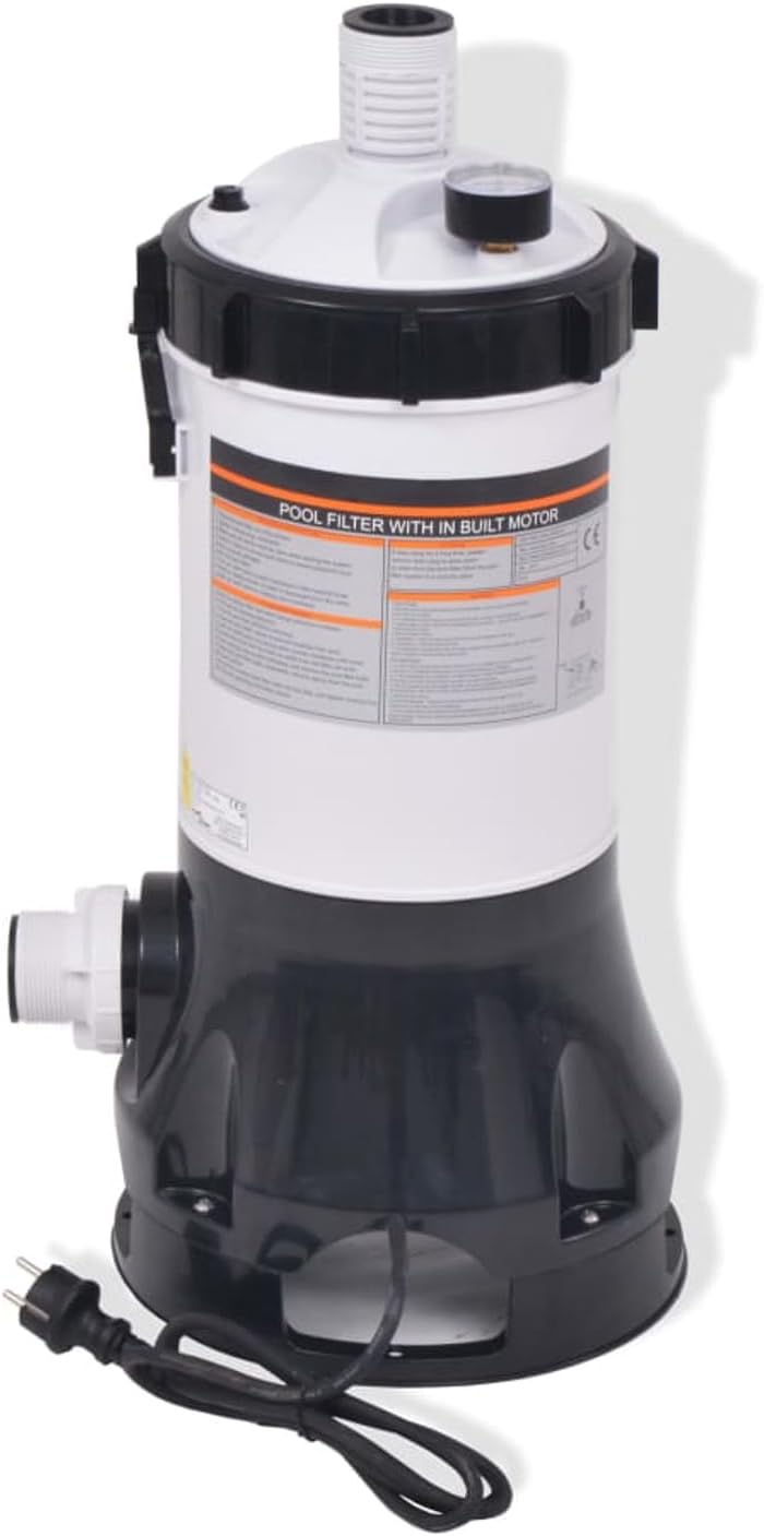 vidaXL Poolfilterpumpe für Intex Bestway Pools Filterpumpe Poolfilter Sandfilteranlage Sandfilter Fi