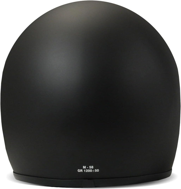 DMD Racer Motorradhelm S Schwarz matt, S Schwarz matt