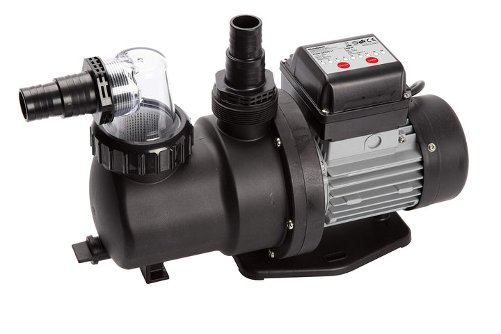 Steinbach Filterpumpe SPS 75-1T, selbstsaugend, 230 V/450 W, Q= 142 l/min, max. Pumphöhe 9 m, mit Ze