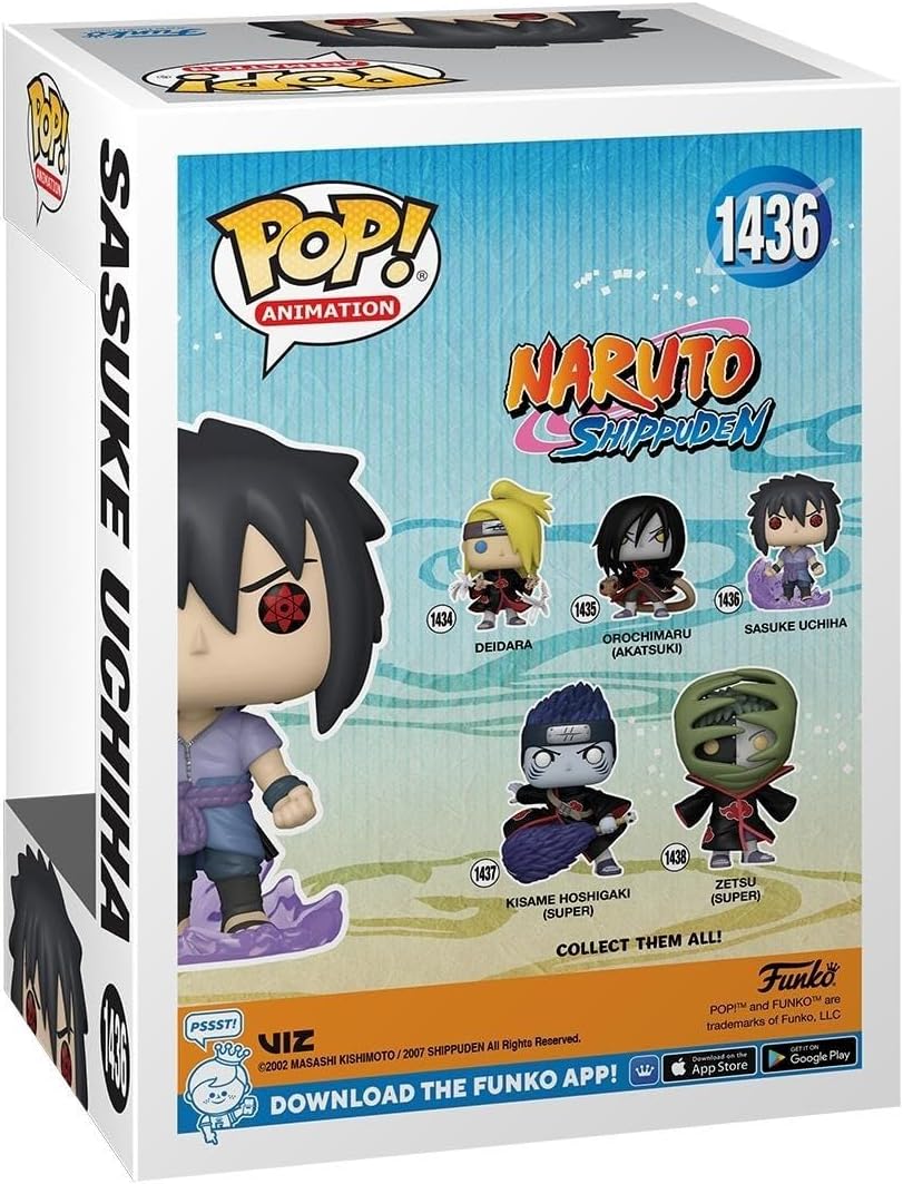 Funko Pop! Animation: Naruto - Sasuke Uchiha - (First Susano'o) - Vinyl-Sammelfigur - Geschenkidee -