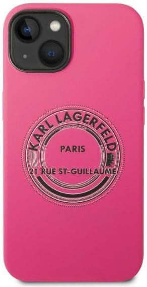 Karl Lagerfeld KLHCP14MSRSGRCF Hülle für iPhone 14 Plus 6,7" hardcase rosa/pink