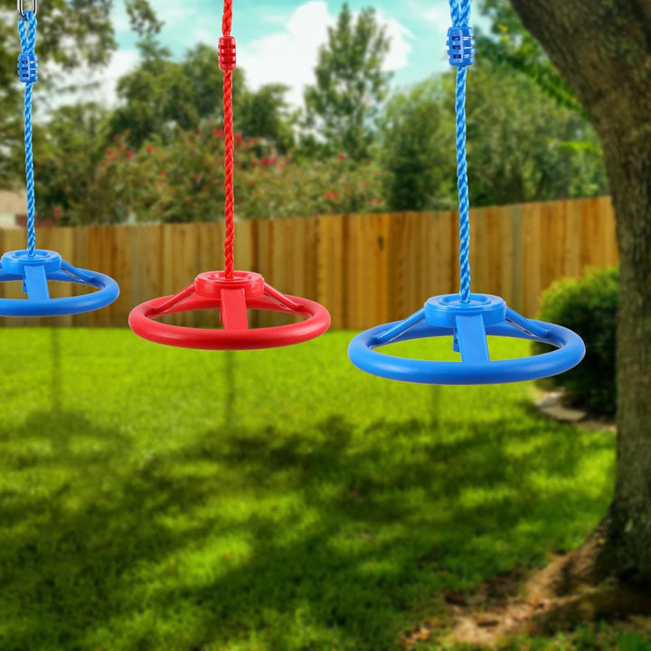 PELLOR Kinder Klettern Ringe, Klettergeräte, Turnringe für Kinder, Multifunktion Turnringe, Kletterr