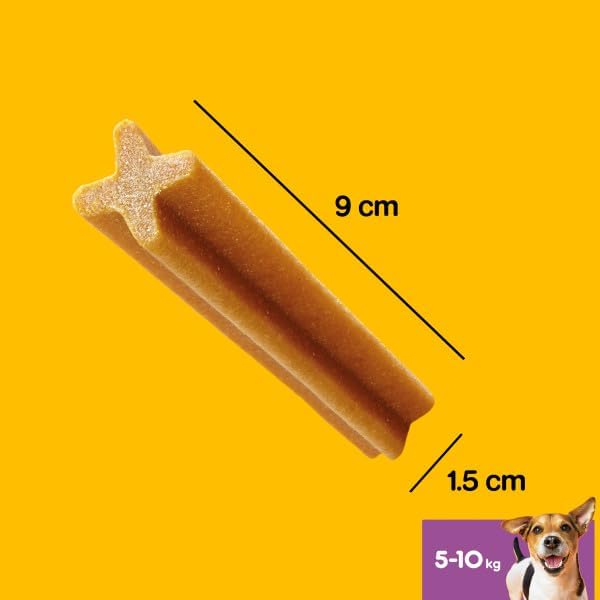 Pedigree Dentastix Snack für die Oralhygiene für kleine Hunde, 4 Packungen à 28 Stück 28 Stück (1er