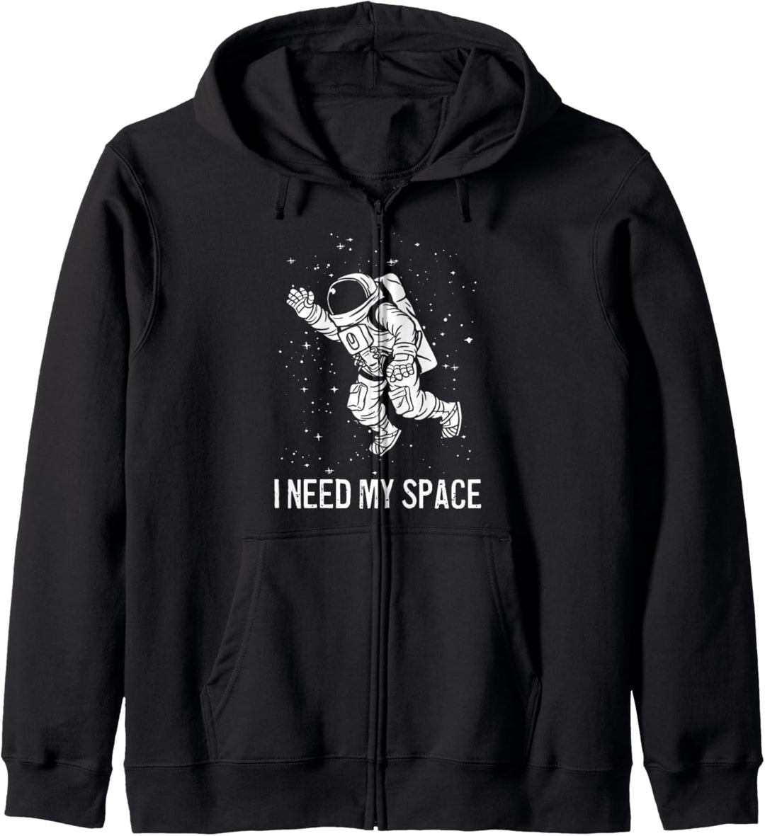 I Need Space Astronomie Lustige Wissenschaft Geschenk Kapuzenjacke