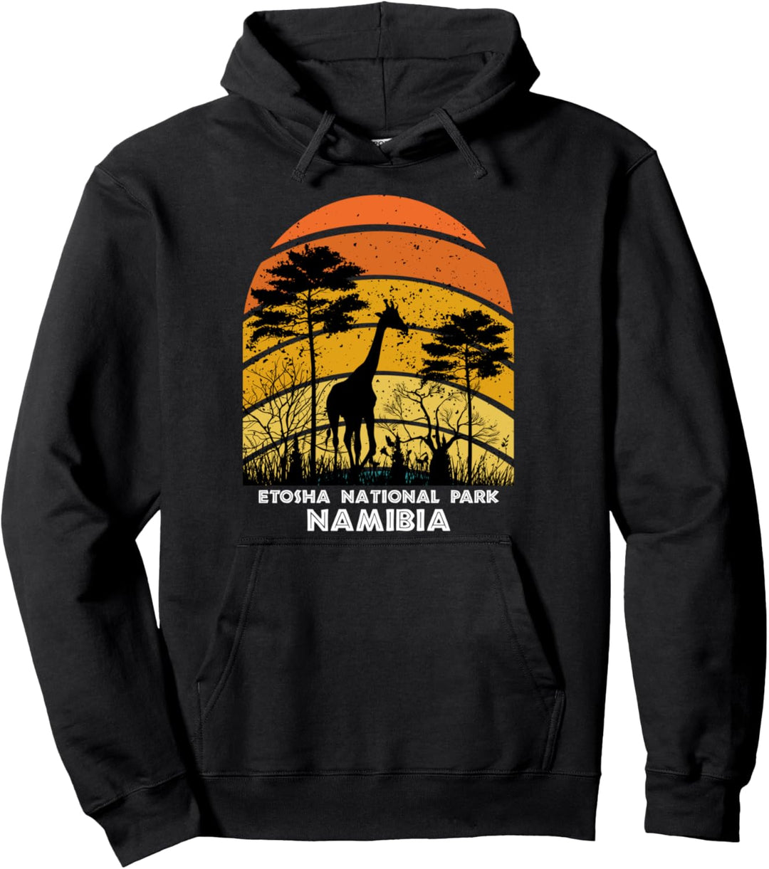 Etosha National Park, Namibia Afrika Safari Pullover Hoodie
