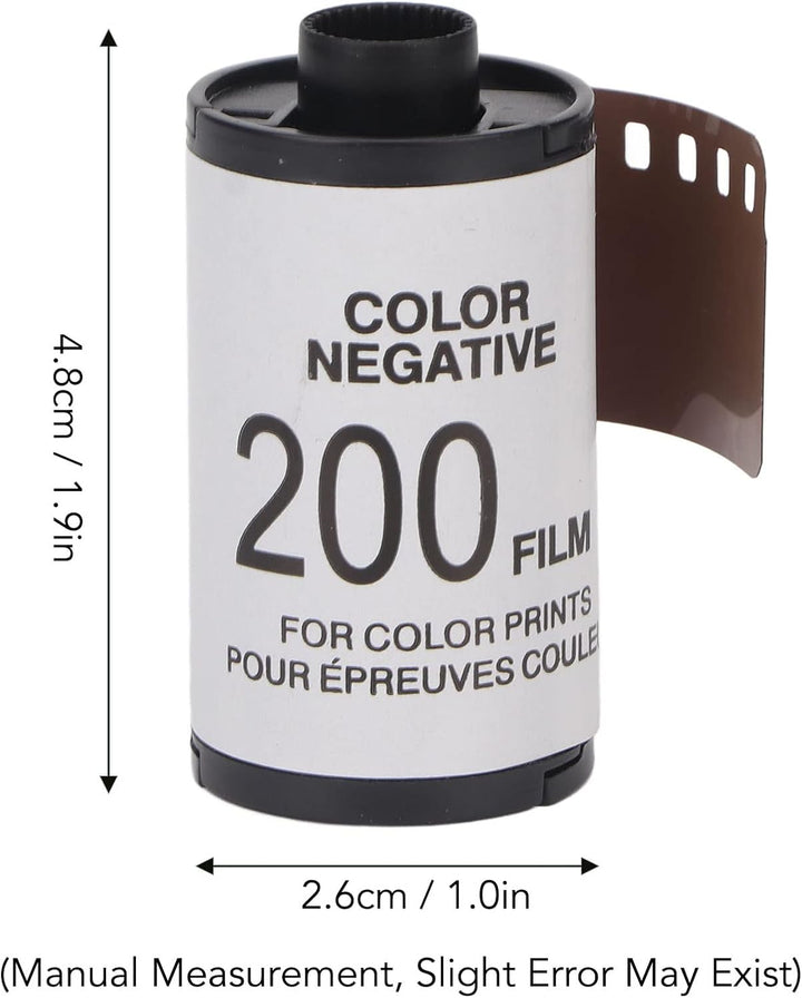 35 mm HD Filmkameras 135 Farbfilm, 8 Blatt Kamera Farbfilm für die Fotografie 35mm Farbfilm 35mm Far