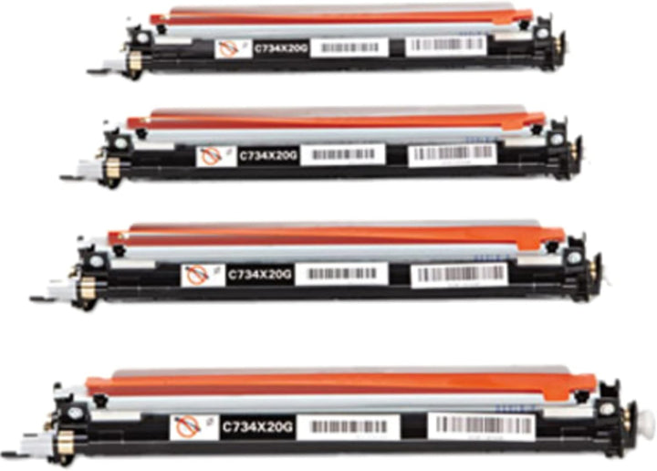 Lexmark C734X24G C734 / X734 Fotoleitereinheit 20.000 Seiten 4er-Pack, Schwarz