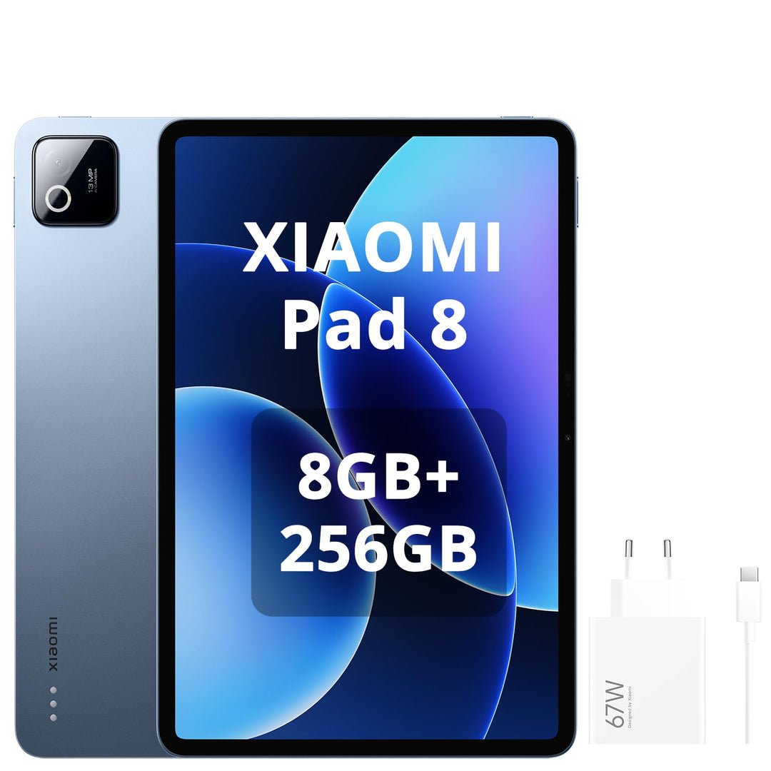 XIAOMI Pad 8 8GB/256GB, WiFi 7, 11.2" 3.2K Tablet, Dolby Atmos Sound, Snapdragon 870 Processor, 9200