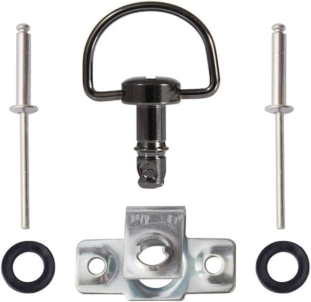 Oldbones Motorrad-Rennverschlüsse, Schnellspanner, D-Ring, 1/4-Drehung, Rennverkleidung, Nieten, Typ