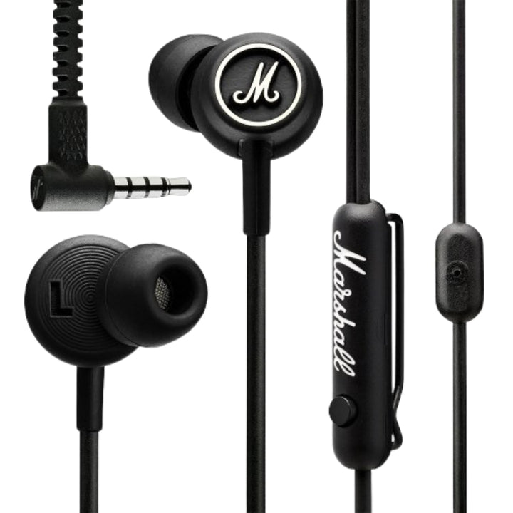Marshall Mode EQ In-ear Ohrhörer, Kopfhörer - Schwarz Schwarz Mode Single, Schwarz Mode Single