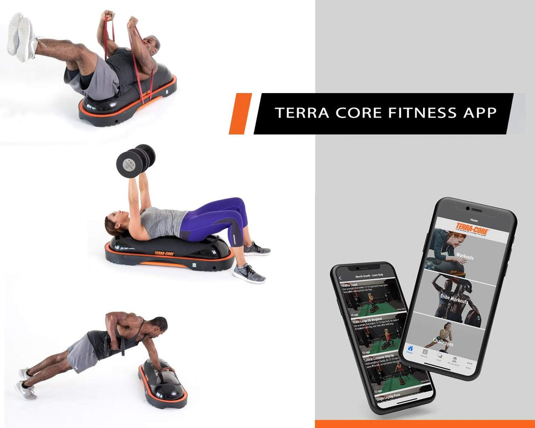 Terra Core Multi Fitnessgerät Balance-Trainer Steppbrett Trainingsbank für