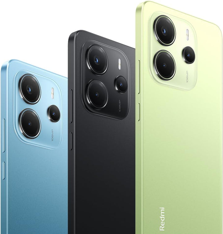 Xiaomi Redmi Note 14 Smartphone, 6 + 128GB, Blue, 108MP AI-Kamerasystem, 5500mAh Akku, 120Hz Augensc