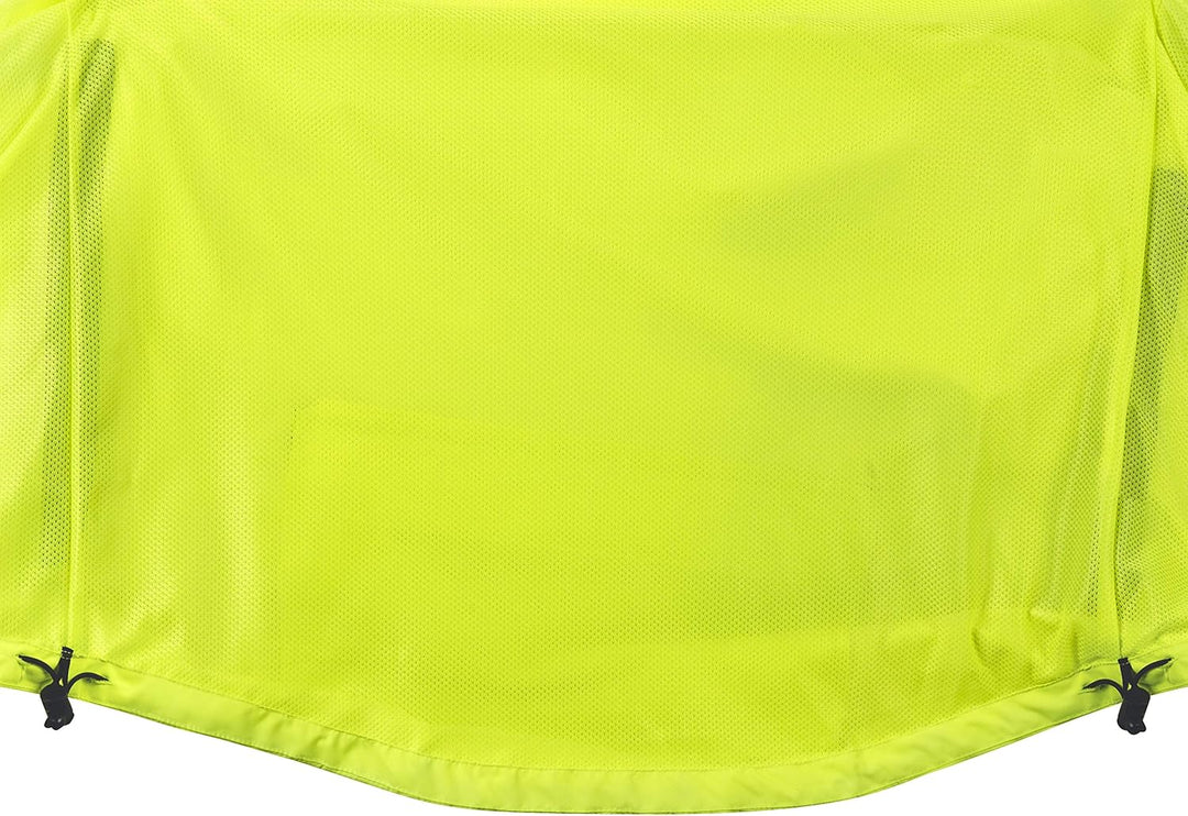 Damen Radsportjacke wasserdicht atmungsaktiv High-Vis - Gelb - Night Eagle, Gelb