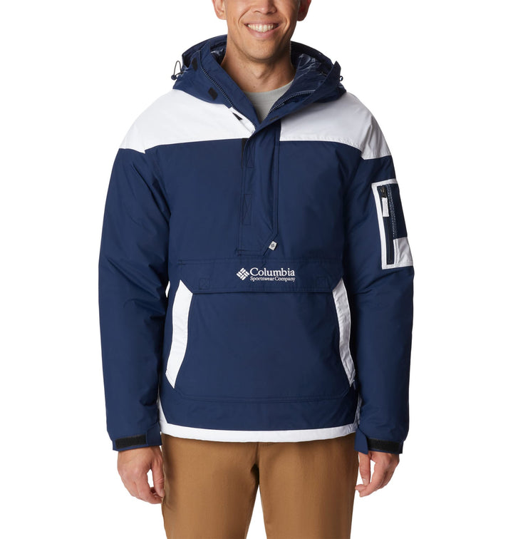 Columbia Herren Challenger Insulated Pullover Winterjacke (1er Pack) XL Collegiate Navy/White, XL Co