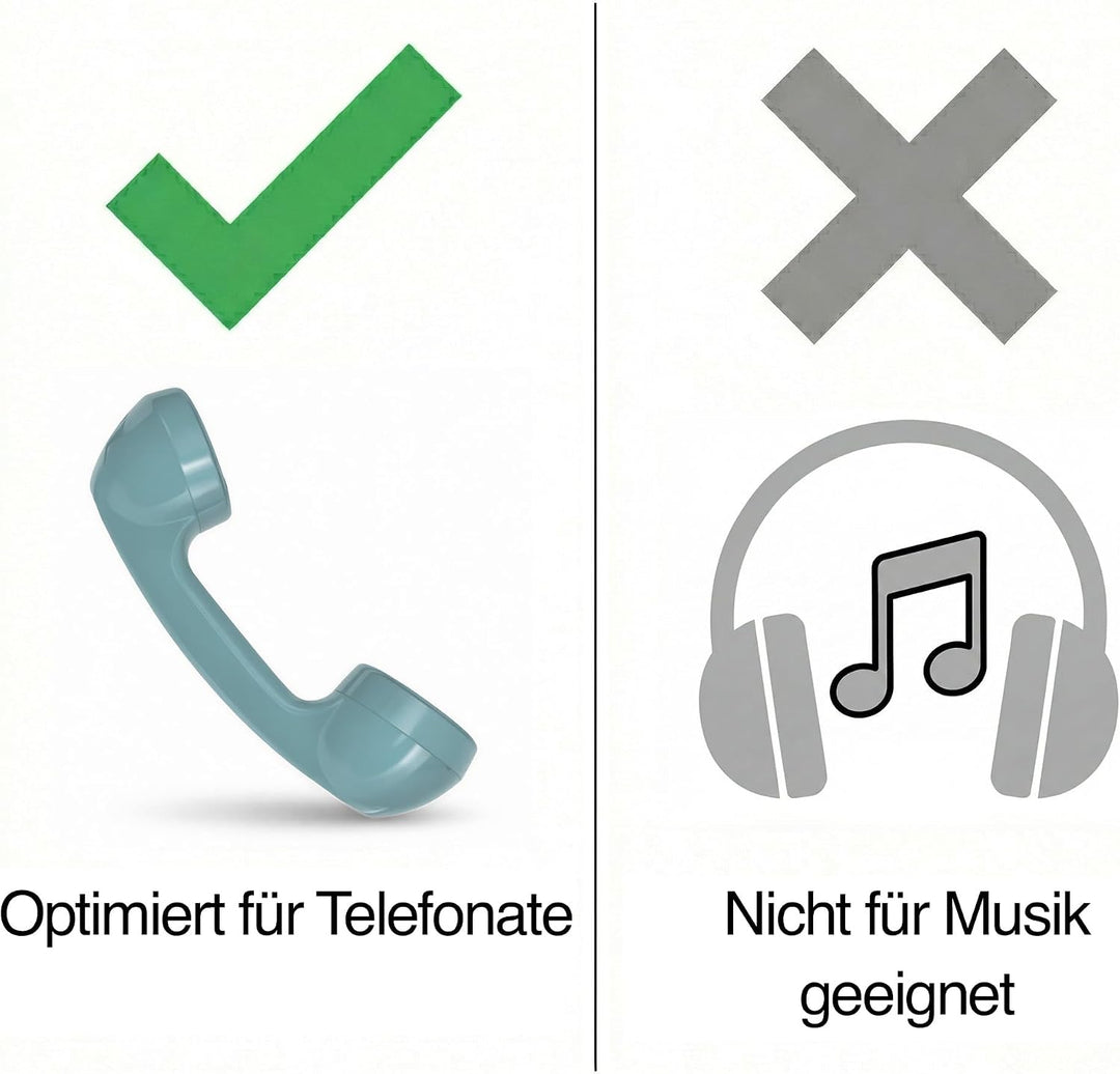 Retro Handyhörer für Apple iPhones mit Lightning (passender Adapter mit inbegriffen) in der Form ein