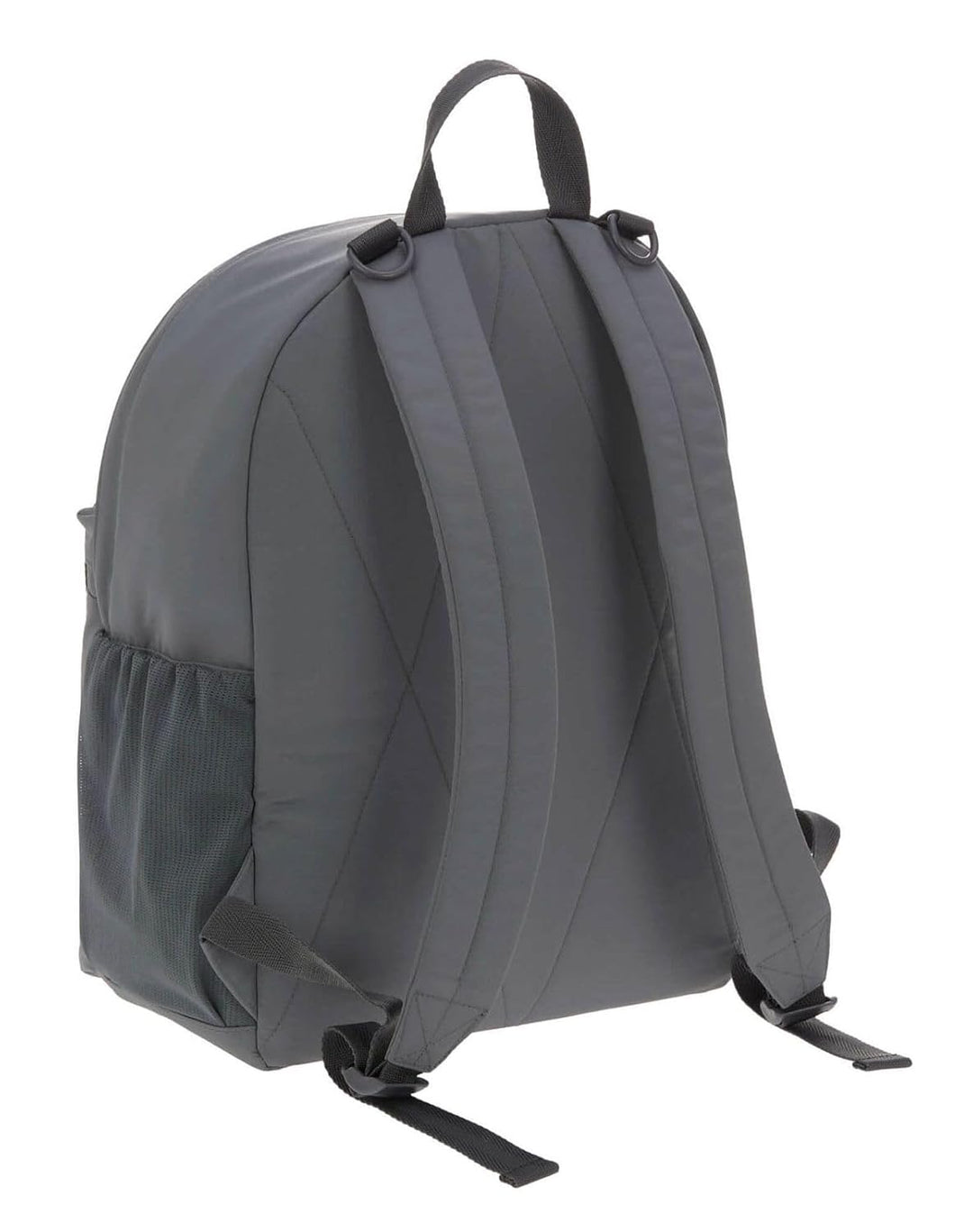 LÄSSIG Baby Wickelrucksack mit Wickelunterlage, Kinderwagenbefestigung/Casual Urban Backpack anthrac
