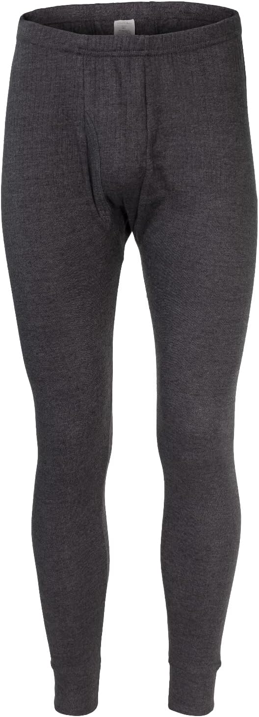 Black Snake® Thermounterhose Thermounterwäsche Sport Unterhosen Männer 2 Stück Lange Unterhose M Ant