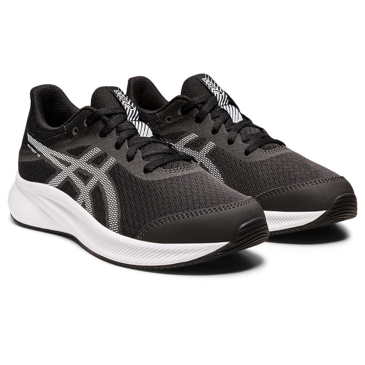 ASICS Patriot 13 GS Sportschuh schwarz 32.5 EU Graphite Grey White, 32.5 EU Graphite Grey White