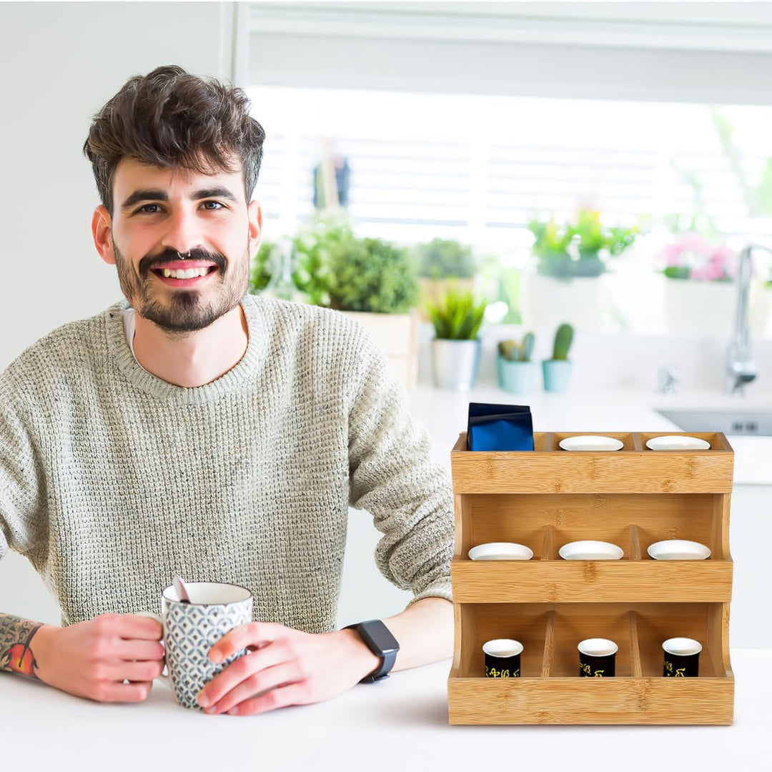 Tee-Organizer Für Teebeutel Vertikaler Teebeutelorganizer : Teebeutelhalter für , , Café, Aufbewahru