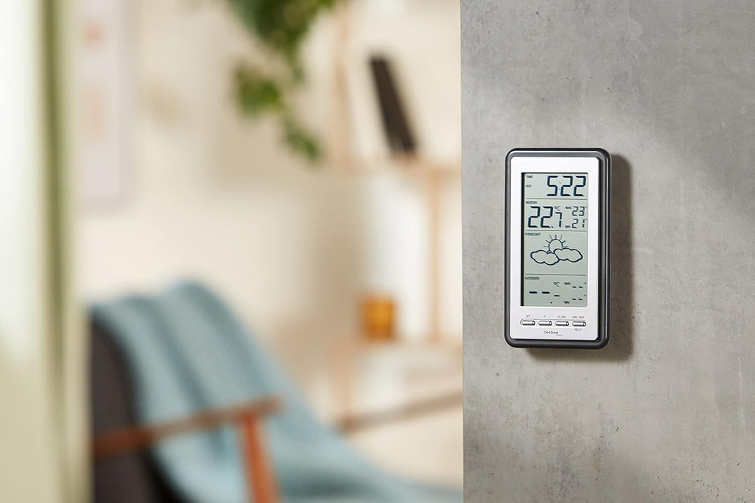 Technoline Wetterstation WS9130 mit Vorhersage der Wetterlage, sowie Innen- und Aussentemperatur WS