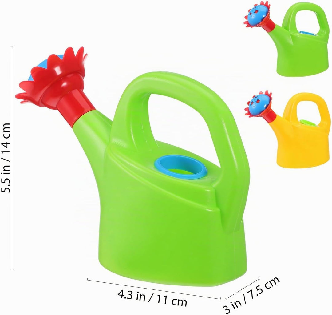 2 Stück Giesskannen aus Kunststoff, Kinderspielzeug, Giesskanne, Pädagogisches Badespielzeug für Zuh