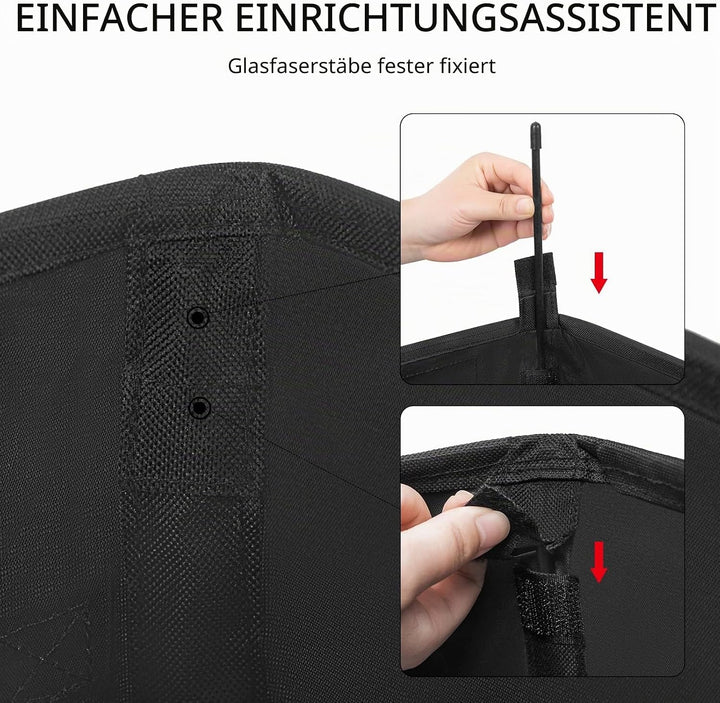 Chrislley Slim Wäschekorb mit Deckel 58L hoch dünner Wäschekorb atmungsaktiv zusammenklappbar hoch s