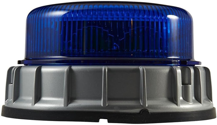 HELLA - LED-Blitz-Kennleuchte - K-LED 2.0 F - 12/24V - blau - Anbau - Kabel: 1450mm - Stecker: offen