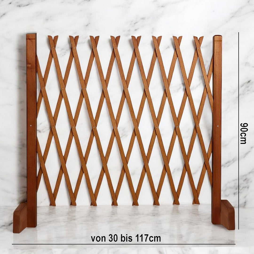 Treppenschutzgitter für Hunde - Absperrgitter Hund - Türschutzgitter - Hundeschutzgitter - Hundebarr