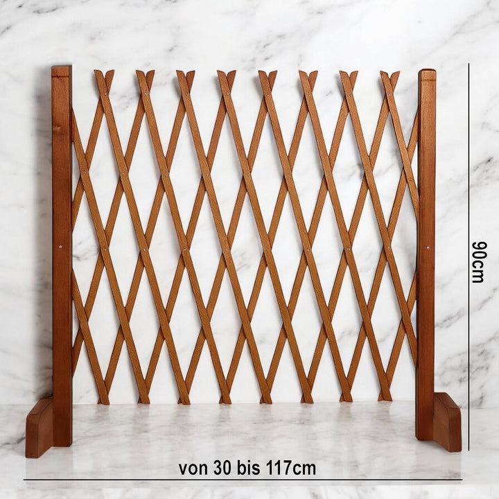 Treppenschutzgitter für Hunde - Absperrgitter Hund - Türschutzgitter - Hundeschutzgitter - Hundebarr