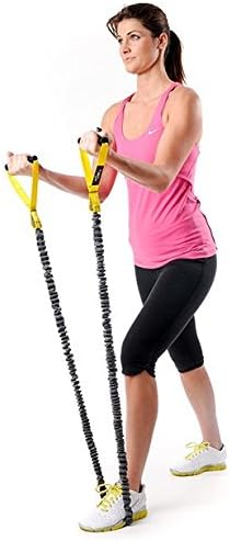 10 x Dittmann Premium Body Tube Fitnessband Gymnastikband Expander leicht/gelb