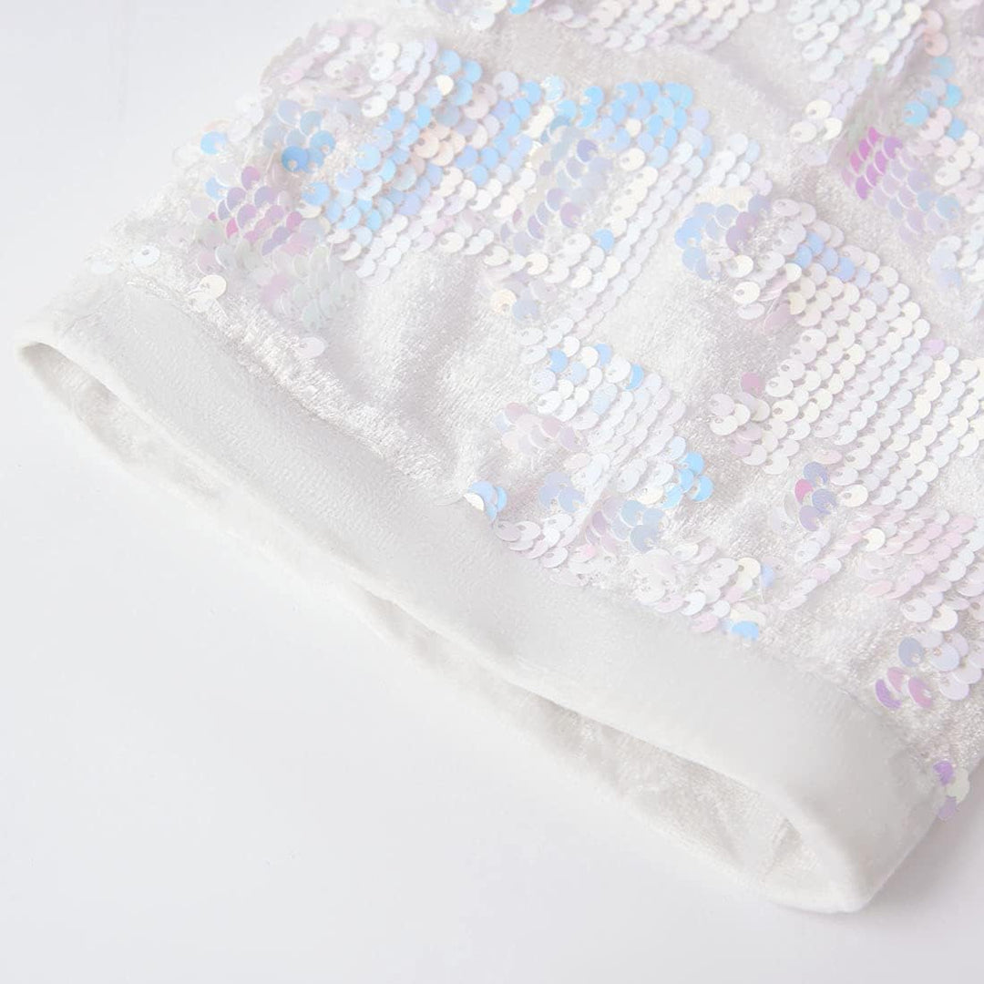 Herrenmode, Blumenmuster, glänzende Pailletten, Samt-Hose XXL Mappa Bianco, XXL Mappa Bianco