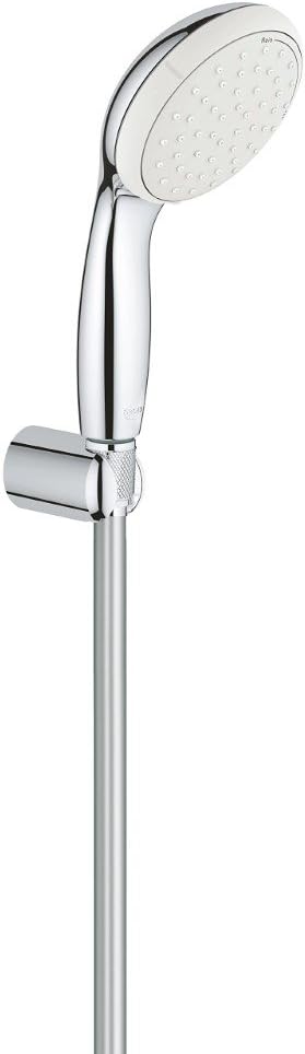 GROHE Tempesta 100 - Handbrause ( 2 Strahlarten, Antikalk System, inkl. Handbrausenhalter), chrom, 2