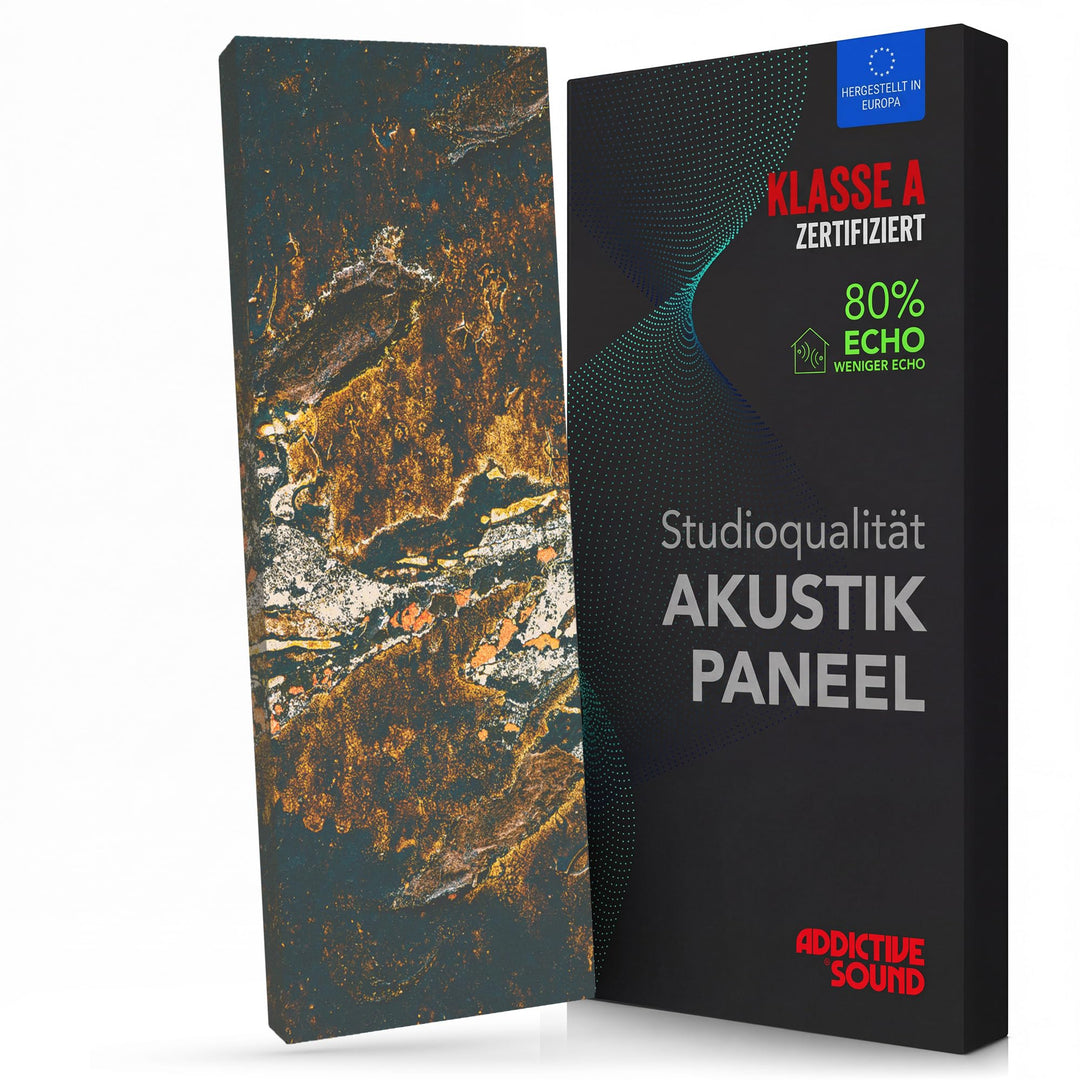 Addictive Sound Schalldämmung Wand 148x50x6 cm mit Grafiken - Akustikpaneele Wand - Schallabsorber B